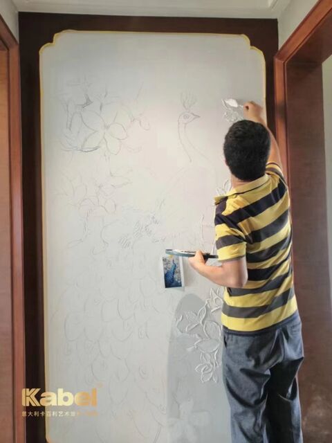 墻面材料，該選擇墻紙還是藝術(shù)漆？
