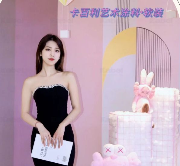 達人探店丨帥哥美女云集的拍照打卡點，居然是一家藝術涂料軟裝館！